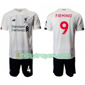 Billige Fotballdrakter Liverpool Roberto Firmino 9 Barn Bortedraktsett 2019/20 Kortermet